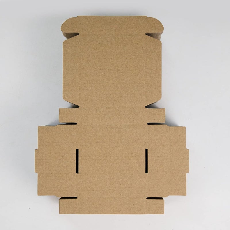 SUNLPH 50 Pack 4x4x1 Inches Small Shipping Boxes, Brown Corrugated Cardboard Boxes, Moving Mailing Packing Box - Image 3